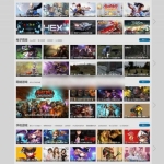 仿完美游戏台游戏视频网站源码 带几万条数据帝国CMS7.5模板