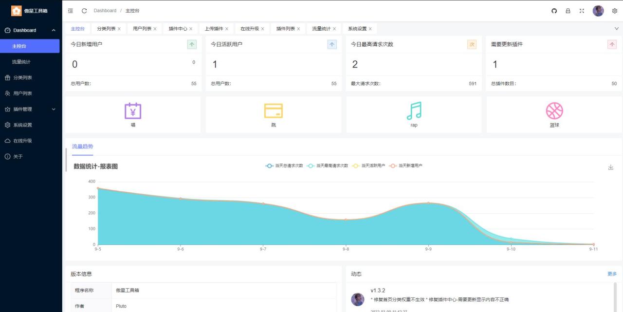 在线工具箱网站系统源码插图(1)